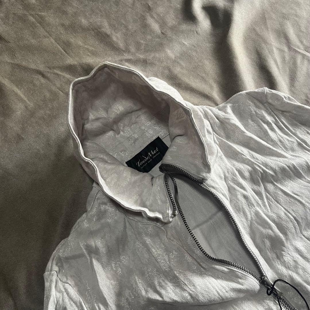 2000s Tornado Mart 皺加工 High Neck jacket