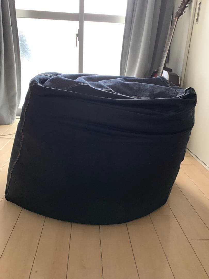 高いと思ったら相談して！無印良品体にフィットするソファ　綿デニムネイビー