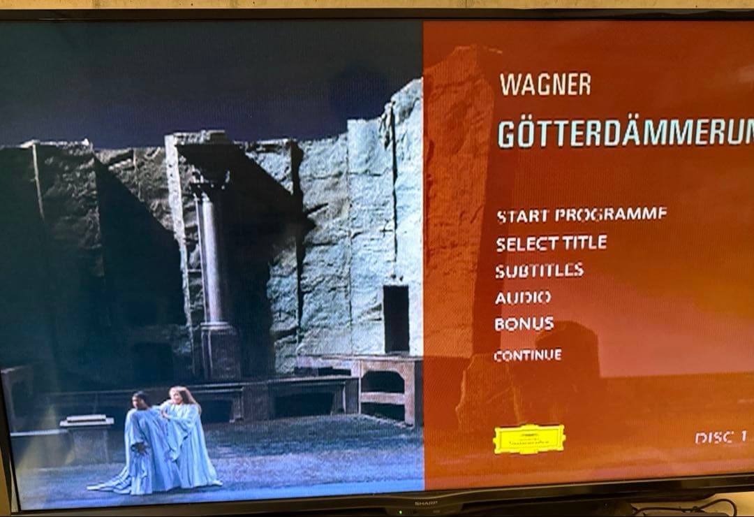 ■中古 DVD ワーグナー R.Wagner 『ニーベルングの指環』全8枚セット