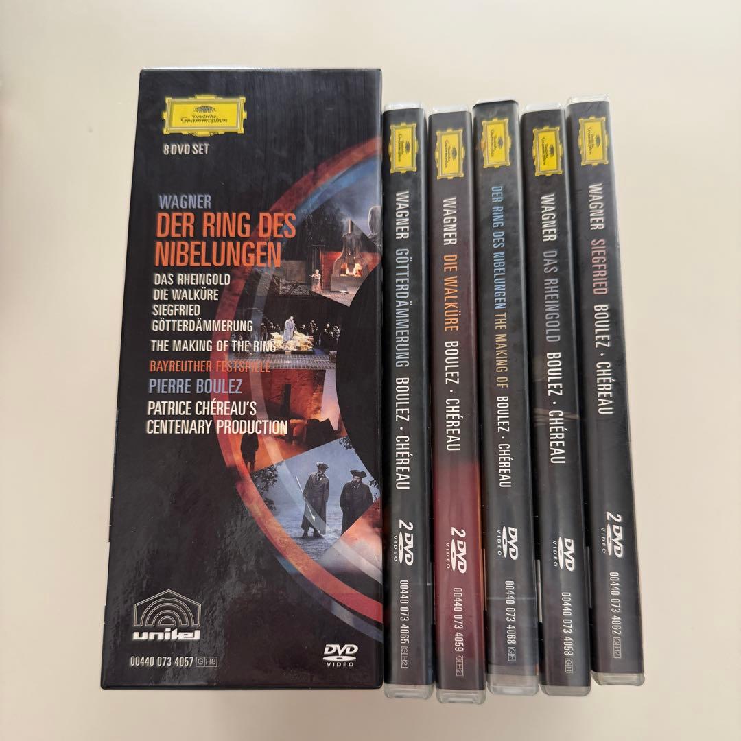 ■中古 DVD ワーグナー R.Wagner 『ニーベルングの指環』全8枚セット