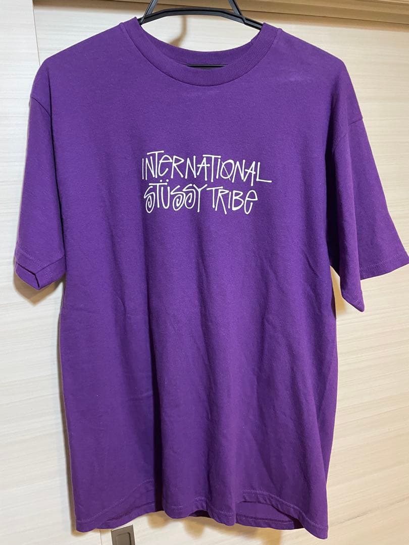 専用00s OLD STÜSSY TRIBE Tシャツ 紫