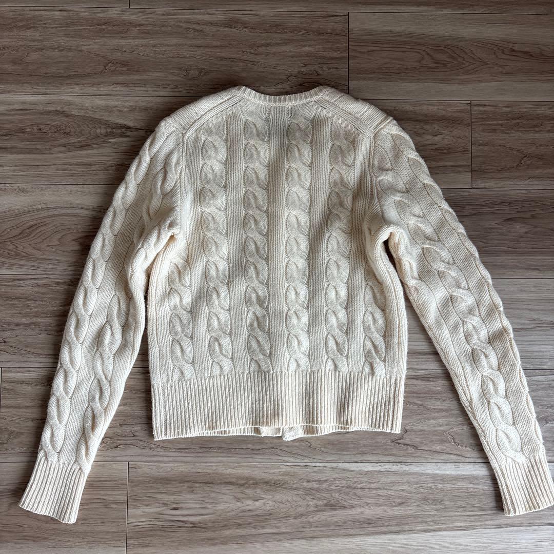 Polo Ralph Lauren アイボリー カーディガン S P