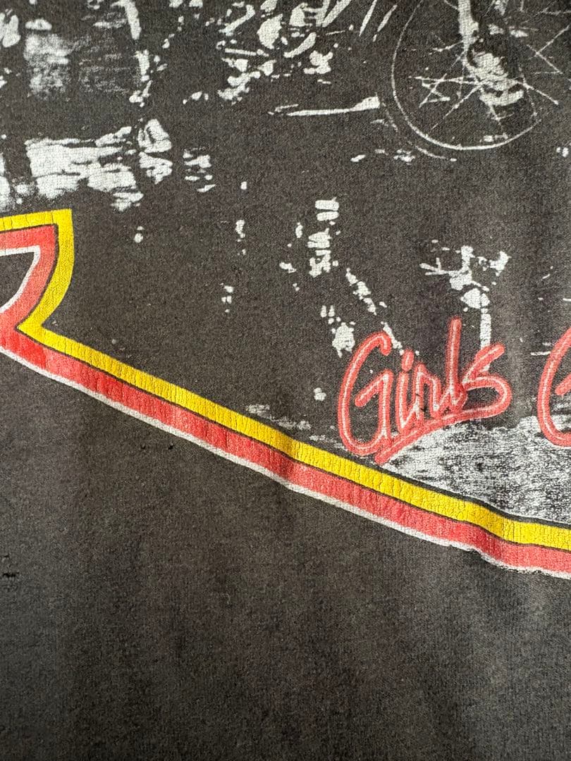 80s MOTLEY CRUE Girls,Girls,Girls Tシャツ