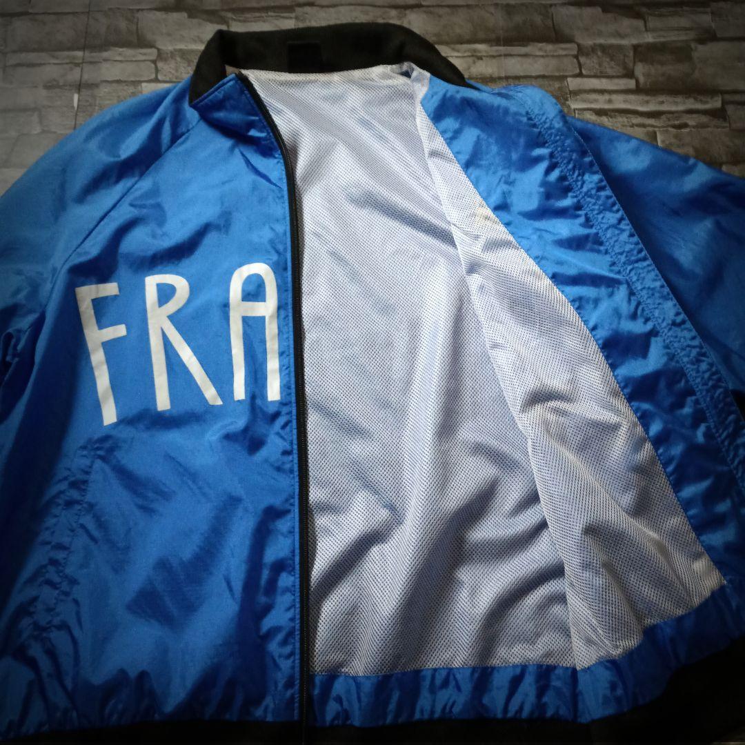 グッドカラー☆ルコックスポルティフ ナイロンジャケット FRANCEロゴ XL