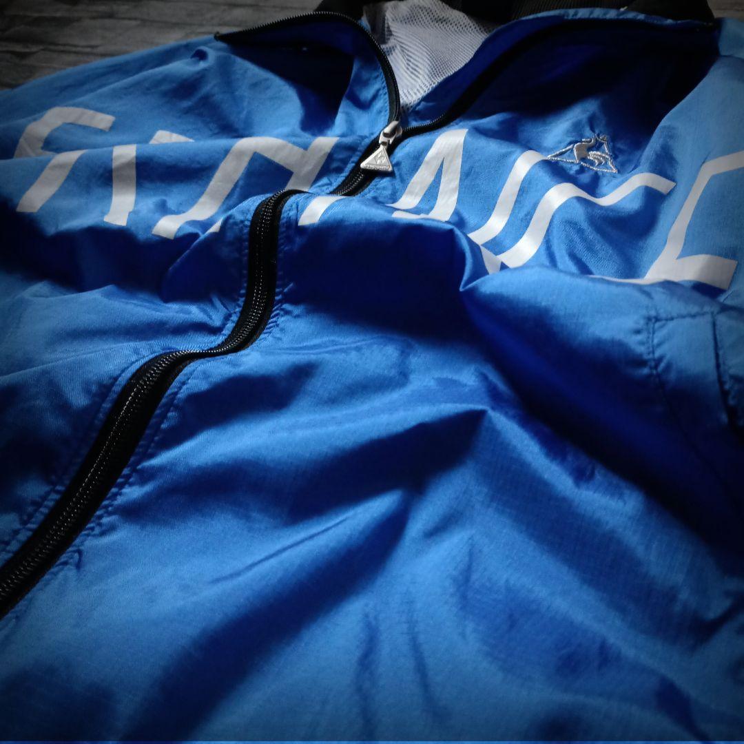 グッドカラー☆ルコックスポルティフ ナイロンジャケット FRANCEロゴ XL