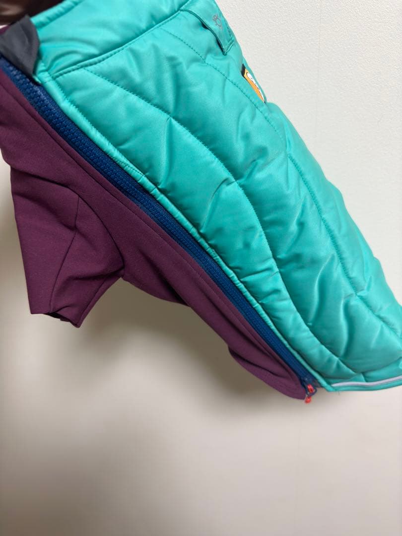 RUFFWEAR 犬用　雪　ミントグリーン　オーロラティールXS