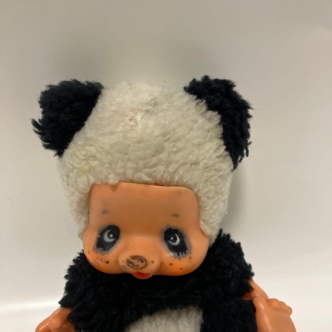 モンチッチ もんちっち パンダ パンキー 人形 ぬいぐるみ ソフビ 昭和レトロ