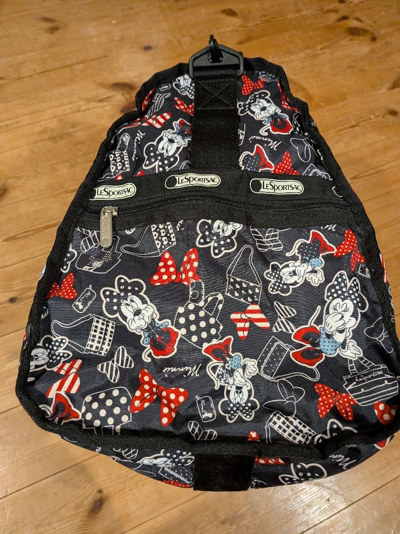 LeSportsac ミッキー ミニー ボストンバッグ 大容量