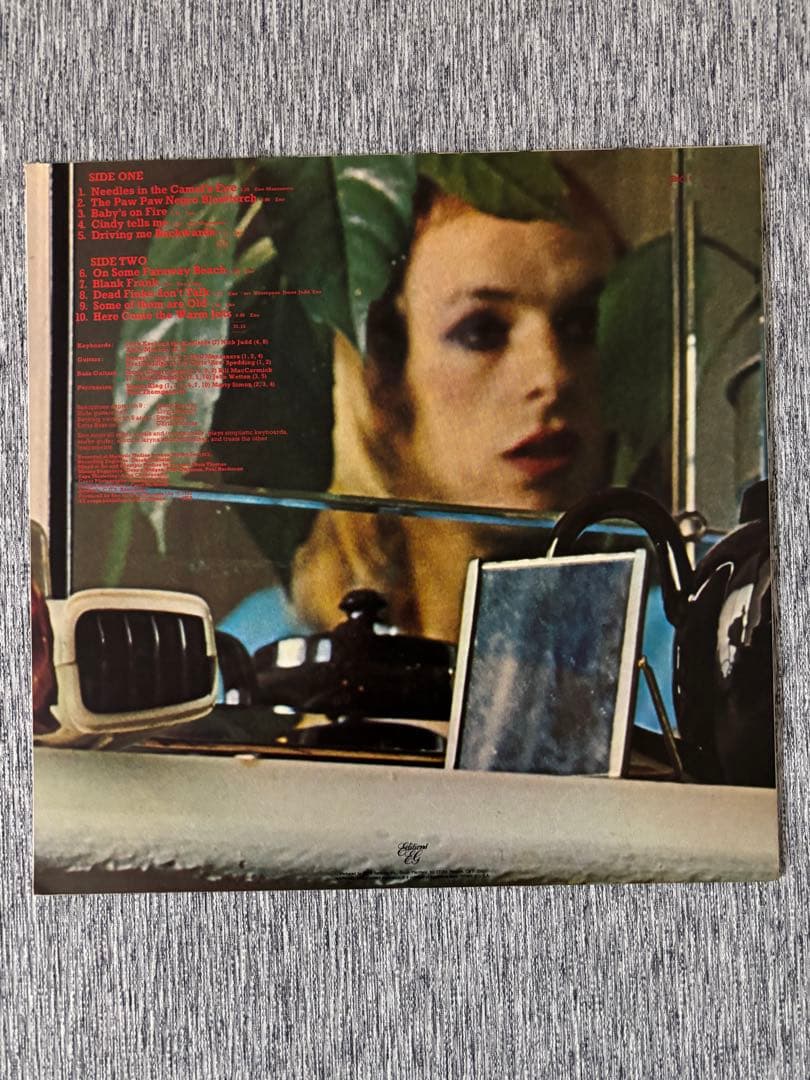 洋楽 HERE COME THE WARM JETS /BRIAN ENO