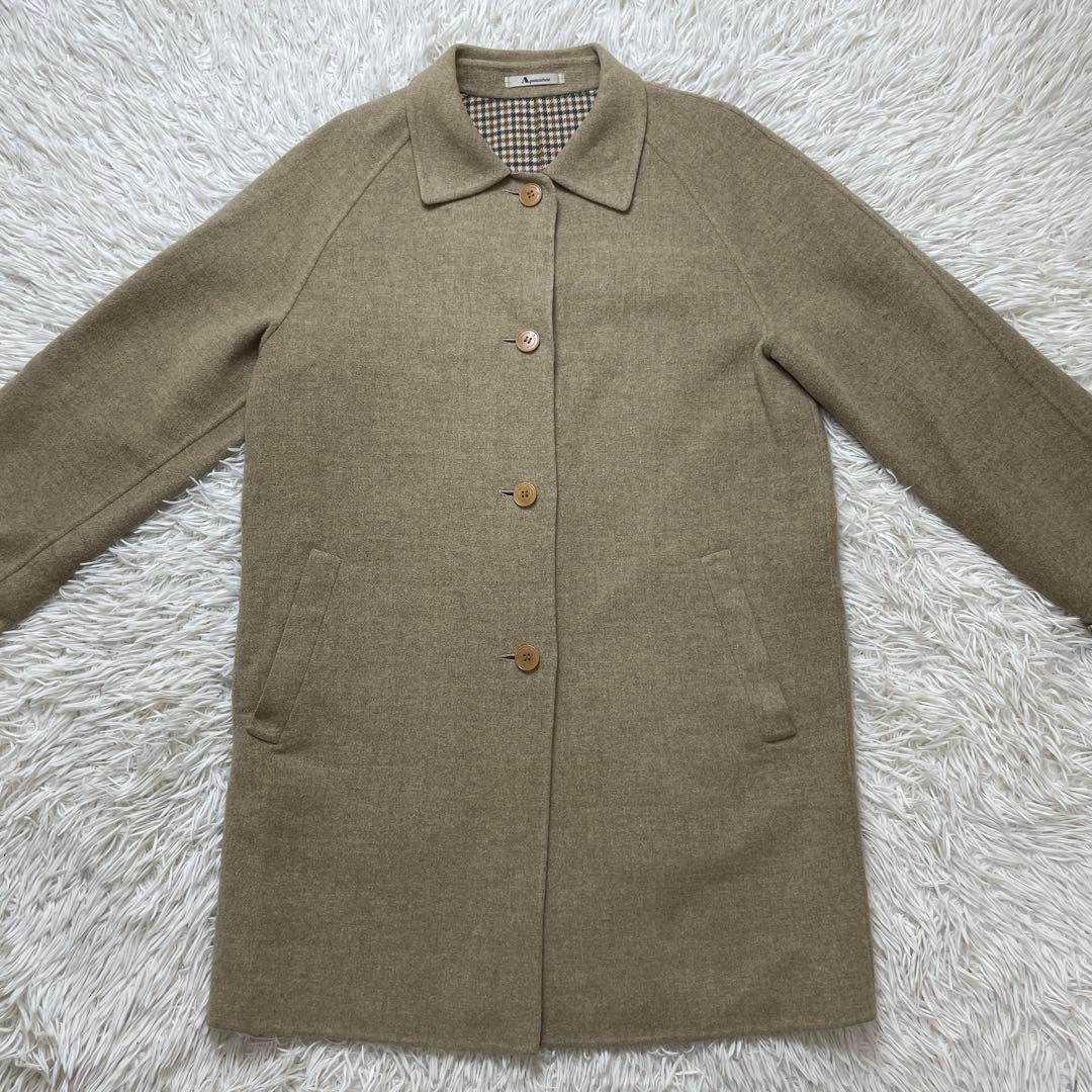 w*l様 美品✨アクアスキュータム Aquascutum ロングコート カシミヤ