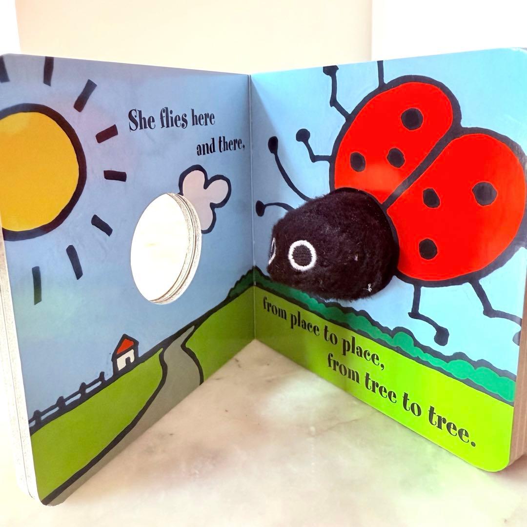 【英語 絵本】 指人形つき絵本　幼児向け　0〜3歳　英語教育　4冊セット