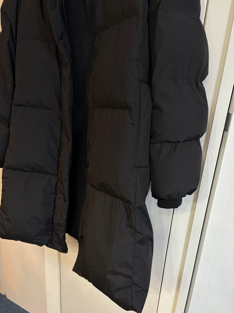 【GU】スーパーウォームパデットコート➕EC❤︎ブラック❤︎XL❤︎検ダウンロング
