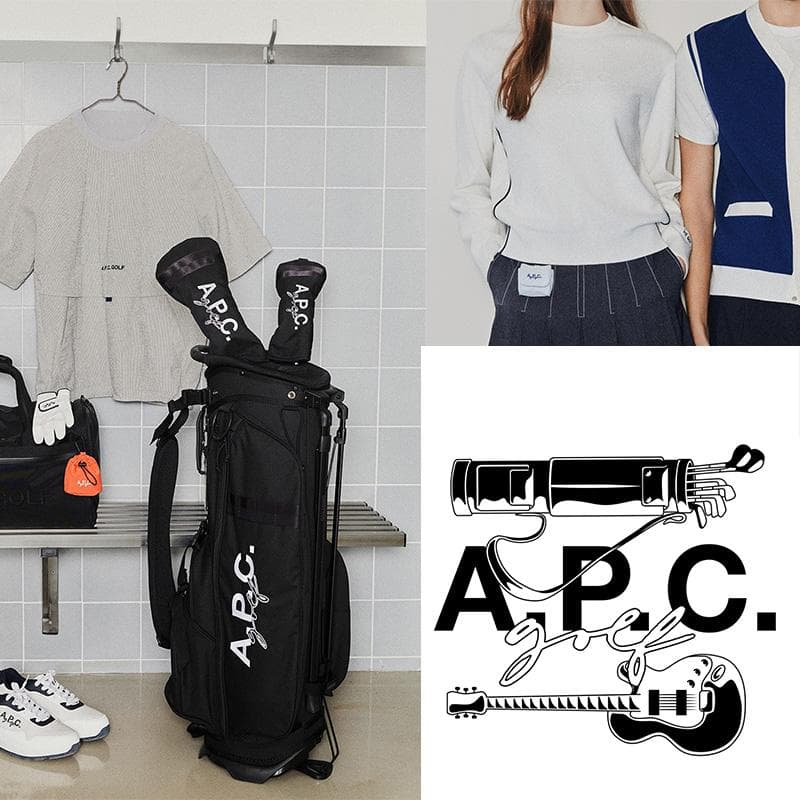 K【XS】A.P.C. 襟付きトップス ベージュ 長袖ポロシャツ