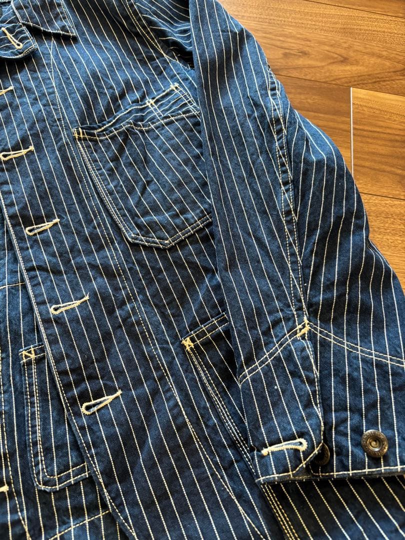 Schott オールドヒッコリージャケット& オールドヒッコリーベスト　セット