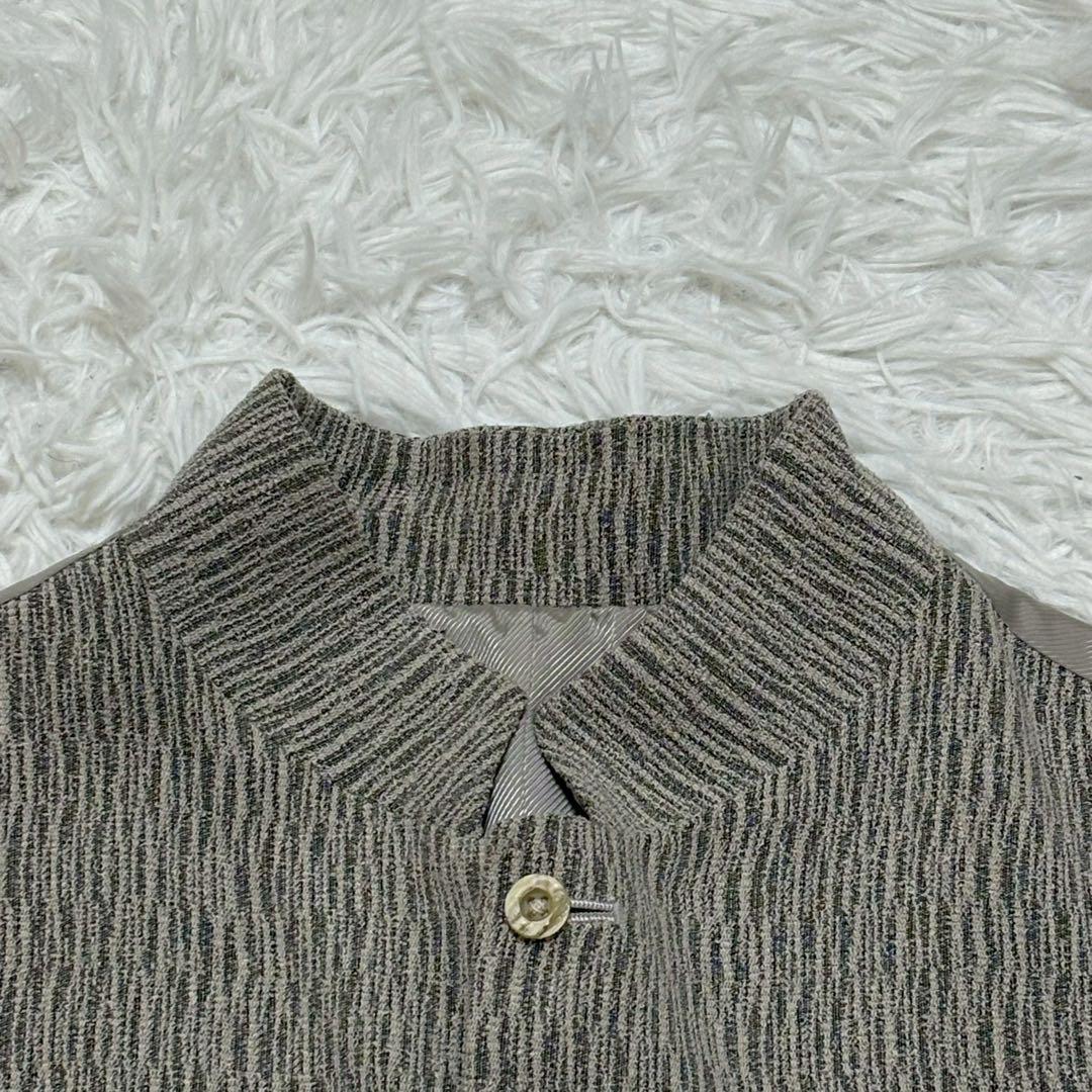 ◎個性的 激レアGENUINE uomo セットアップ 3ピース グレー XL