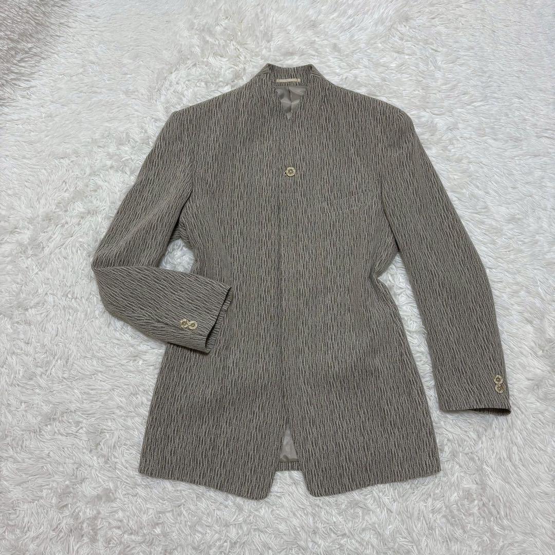 ◎個性的 激レアGENUINE uomo セットアップ 3ピース グレー XL