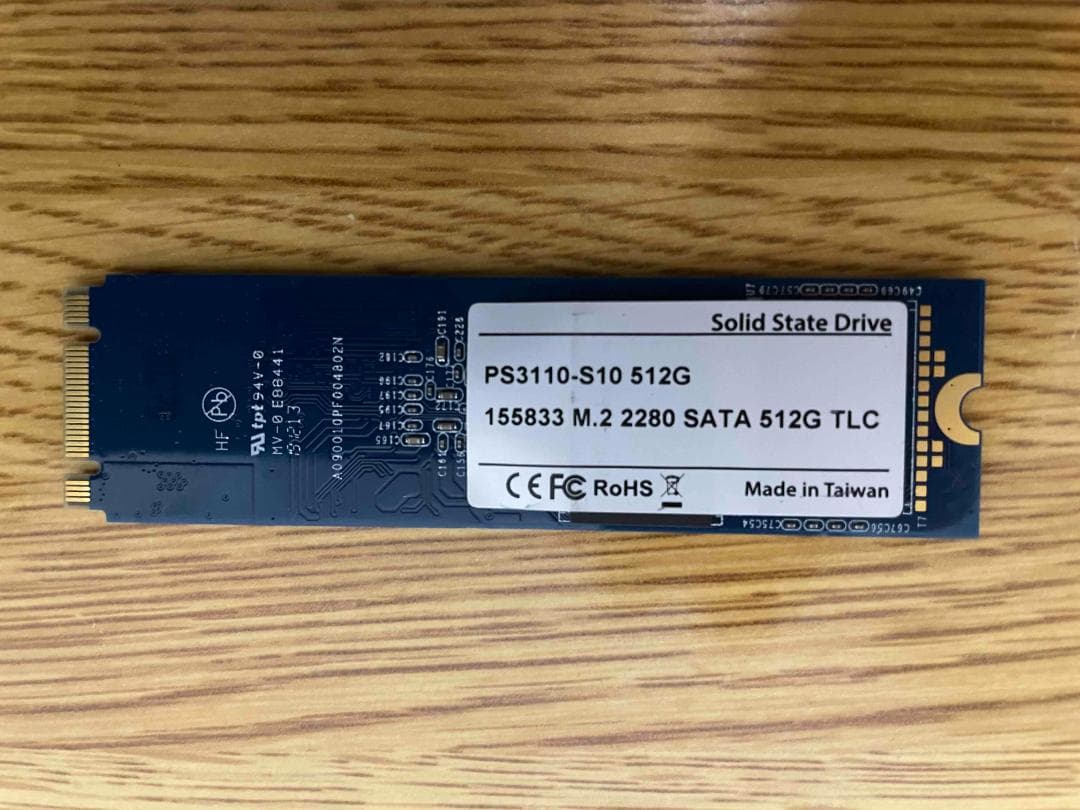 内蔵型SSD Phison SATA M.2 2280 512GB SSD