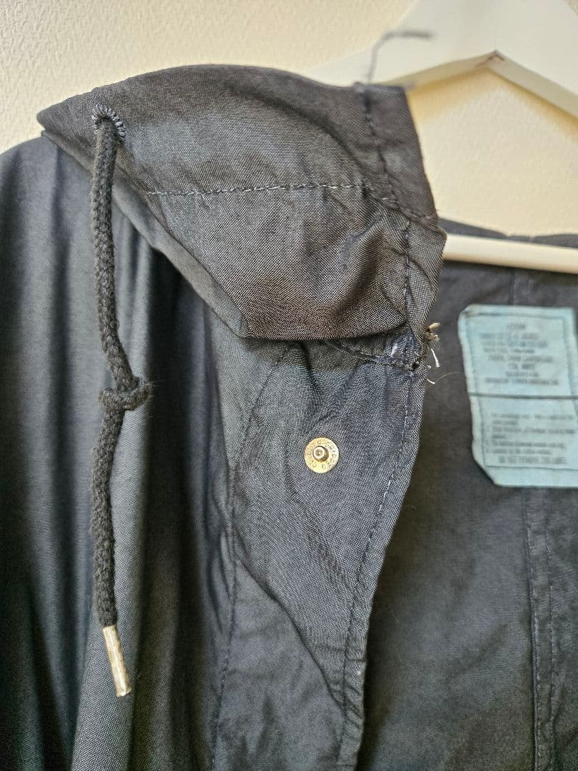 US ARMY  PARKA スノーパーカー 黒染　ミディアム