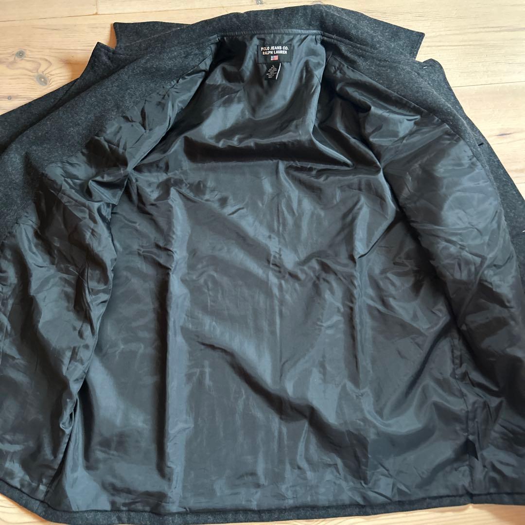 POLO JEANS CO ウールジャケット　グレー　ラルフローレン