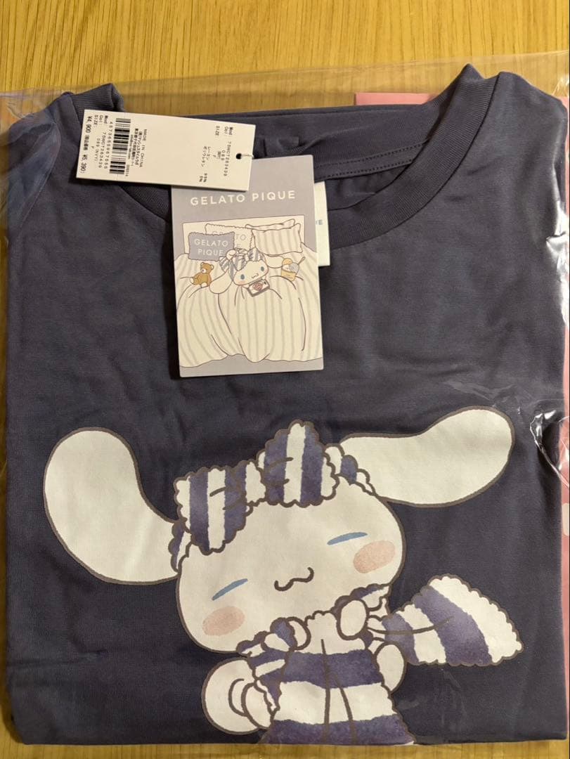 ジェラピケ　サンリオコラボ　シナモン　Tシャツ　新品