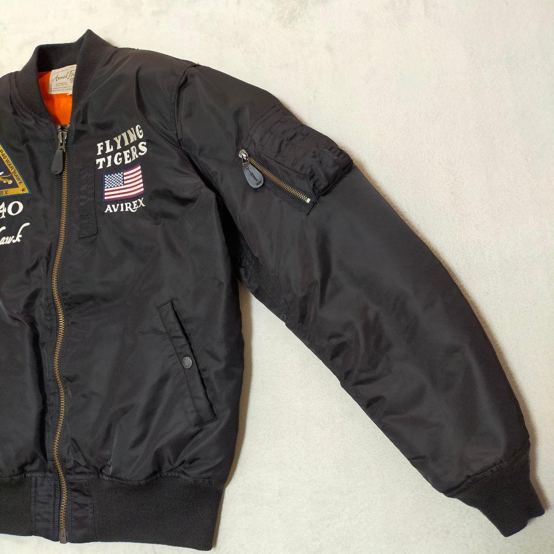 あろえ　美品　AVIREX　FLYINGTIGERS　バイク用プロテクター