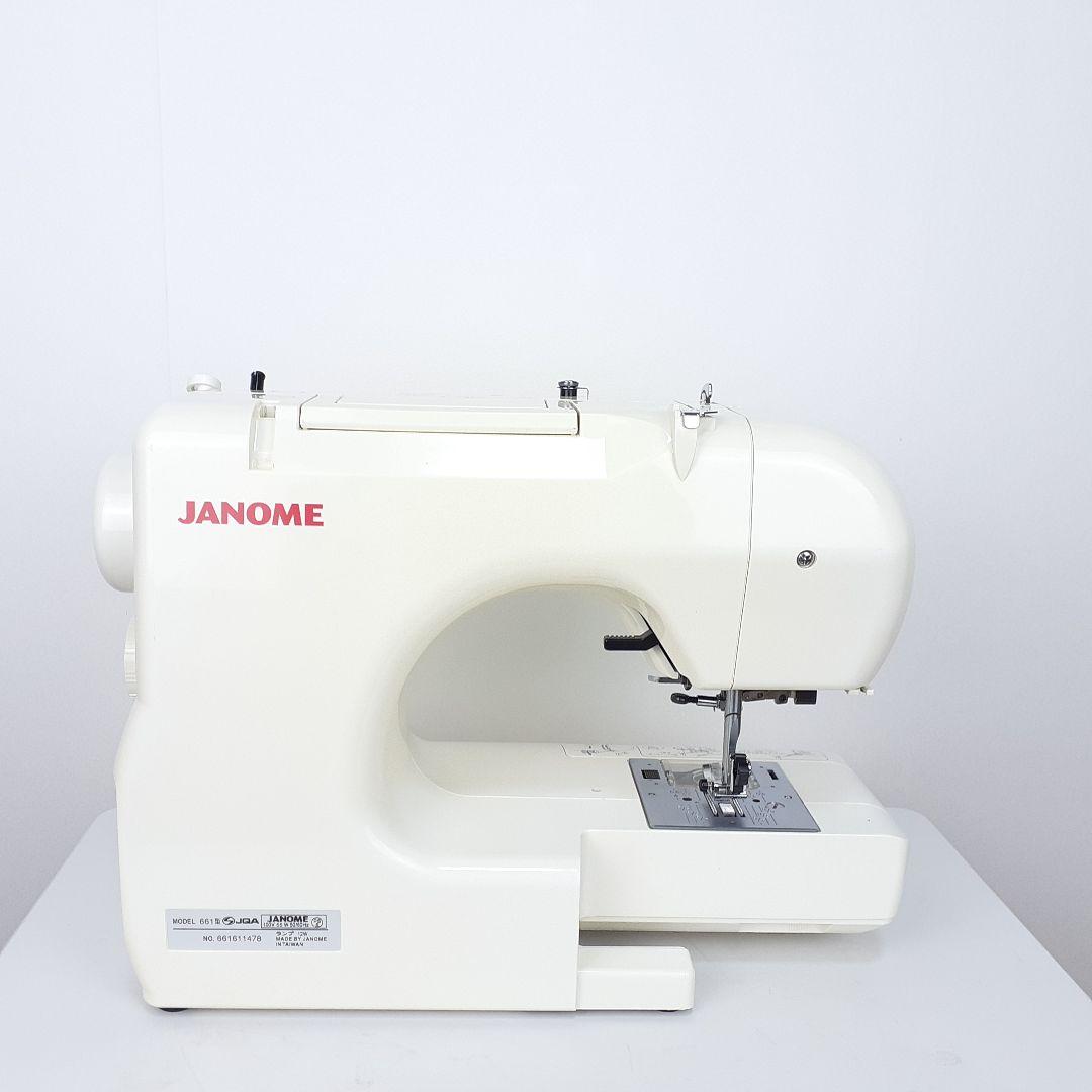 ジャノメ　コンパクト電子ミシン本体　N-572　ロックカッター内蔵