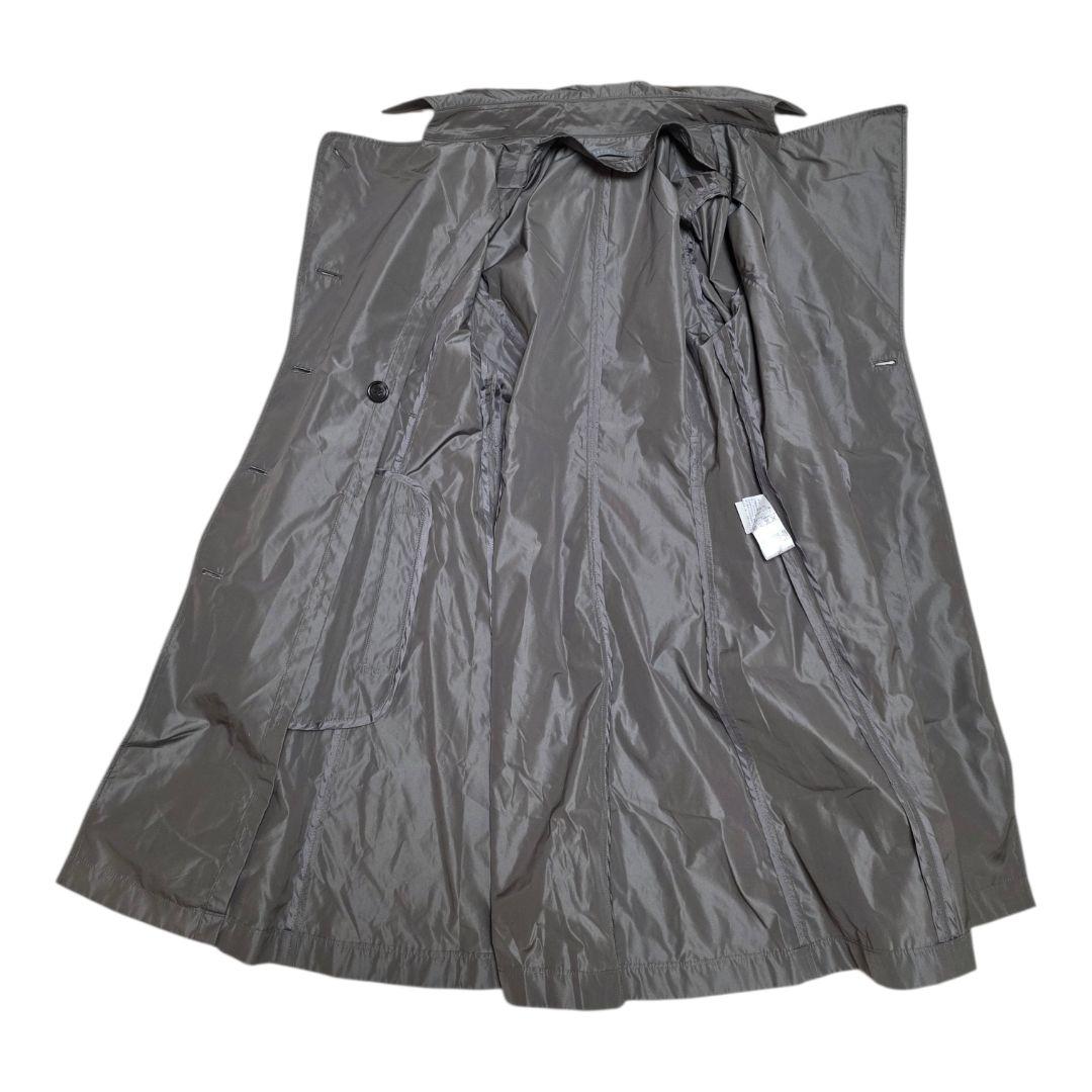 Theory luxe トレンチコート グレー 美シルエット 軽量 春秋 L