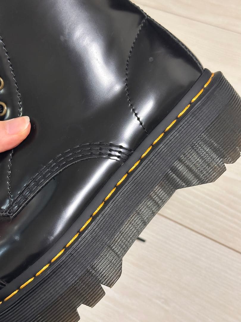 Dr. Martens ジッパー付きブーツ ブラック（ヴィーガン・シンクレーア）
