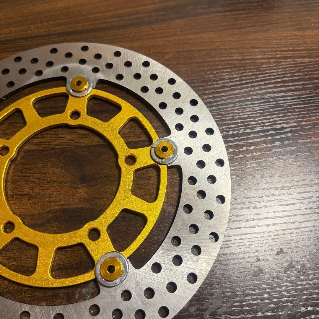 シグナスx Bw's125純正サイズ245mmディスクローター赤 レッド