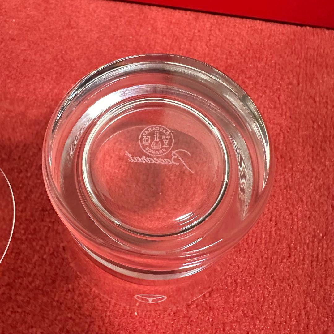 新品未使用バカラ ベガ メルセデスベンツ ペアグラス 箱付