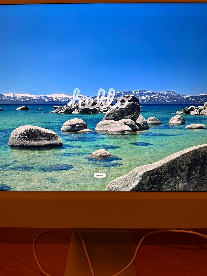 Apple iMac 24インチ M1 2021 8GB 512GB 初期化済み
