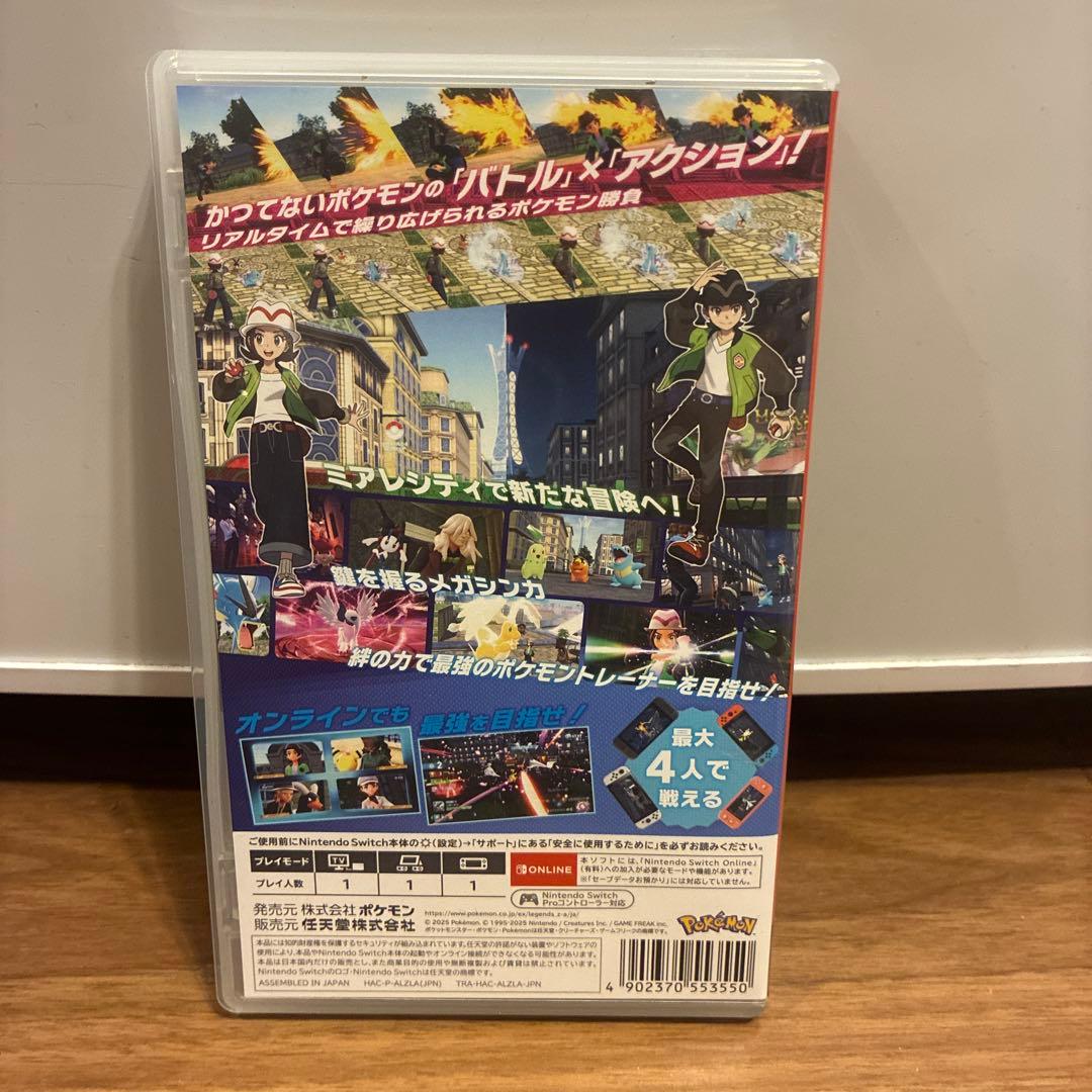 m*m様 Switch ポケモン　レジェンズ　ZA. 未使用