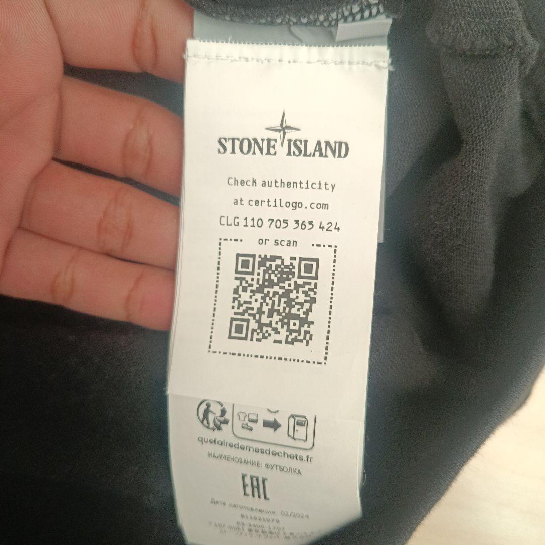 STONE  ブラック Tシャツ