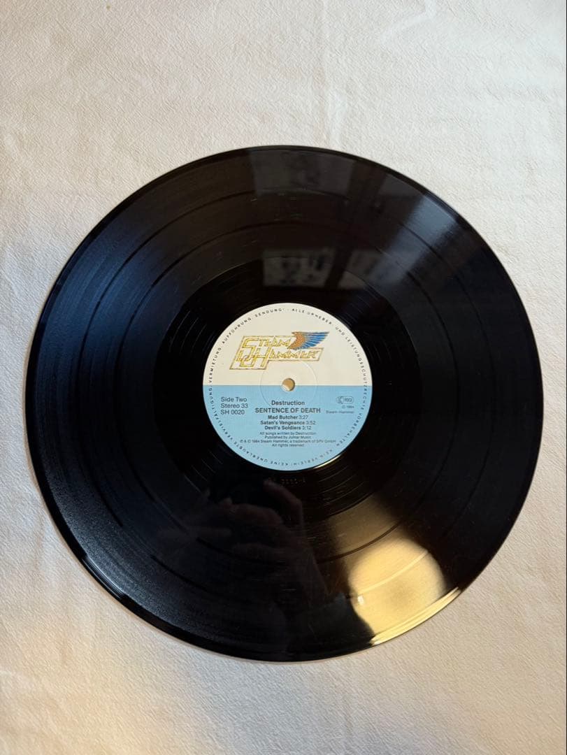 洋楽 Destruction / Sentence Of Death / LP