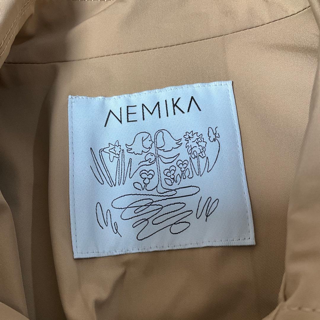 【大草直子さん×NEMIKA】　ステンカラーコート　ロングコート　日本製