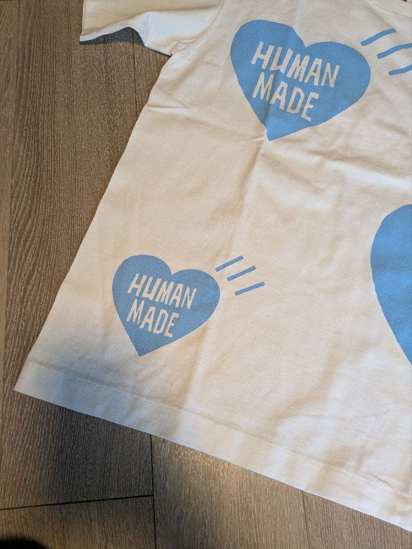 HUMAN MADE ハートプリント Tシャツ　M