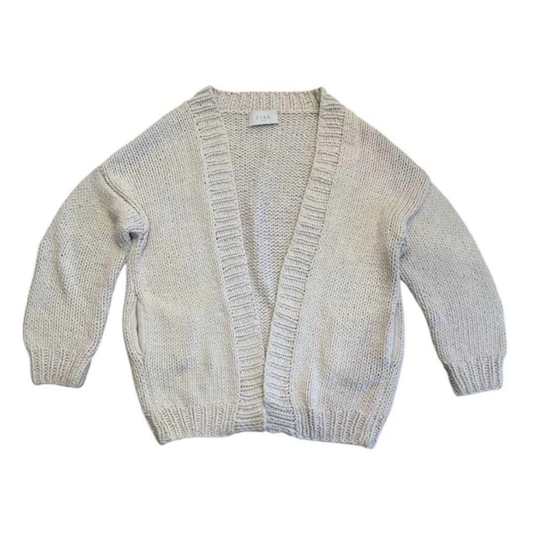 ETRE TOKYO 5周年復刻 ハンドメイド ニット ガウン カーディガン