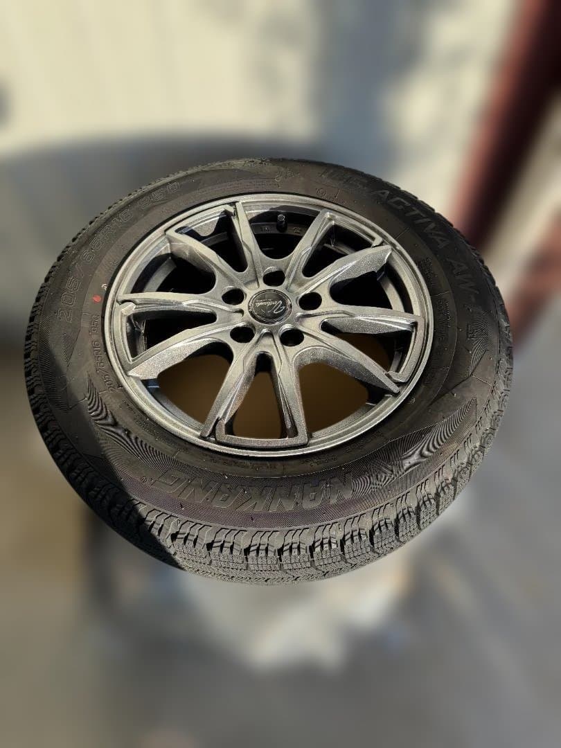 【2/4】205/65R16 NANKANG AW-1 スタッドレス ホイール