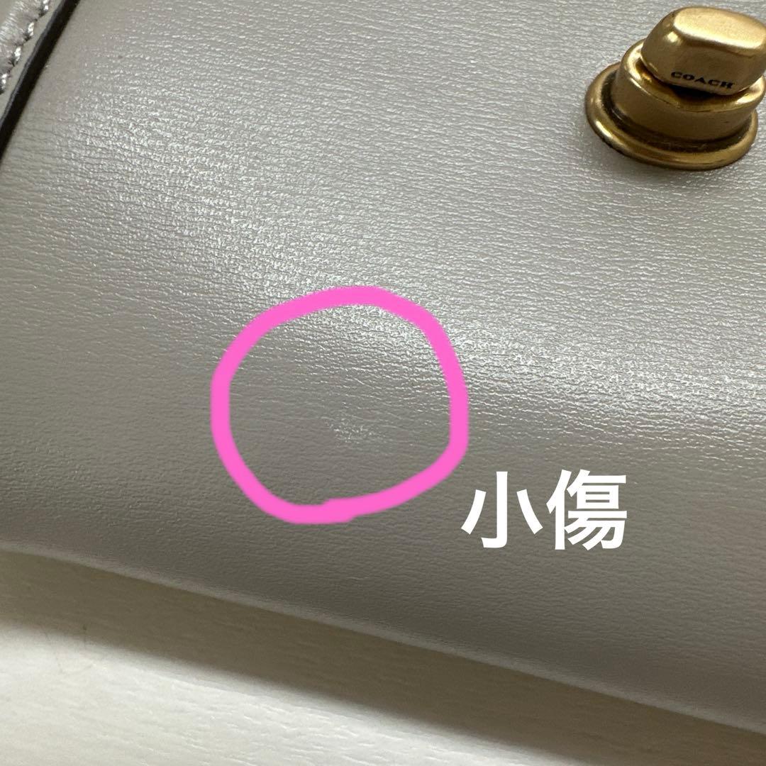 【未使用】COACH グレー 二つ折り財布