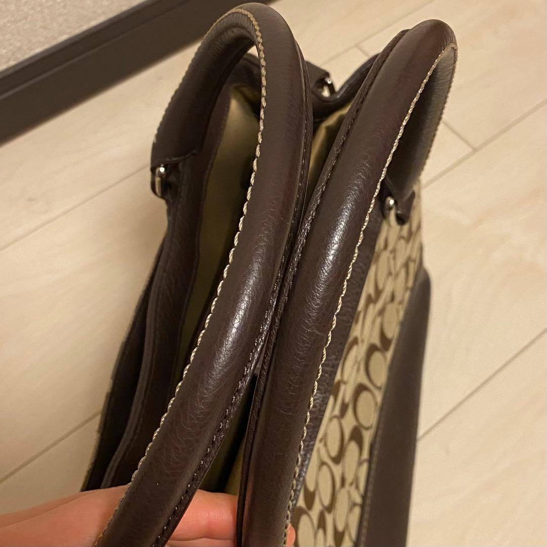 COACH　2WAYシグネチャーボストンバッグ　コーチ