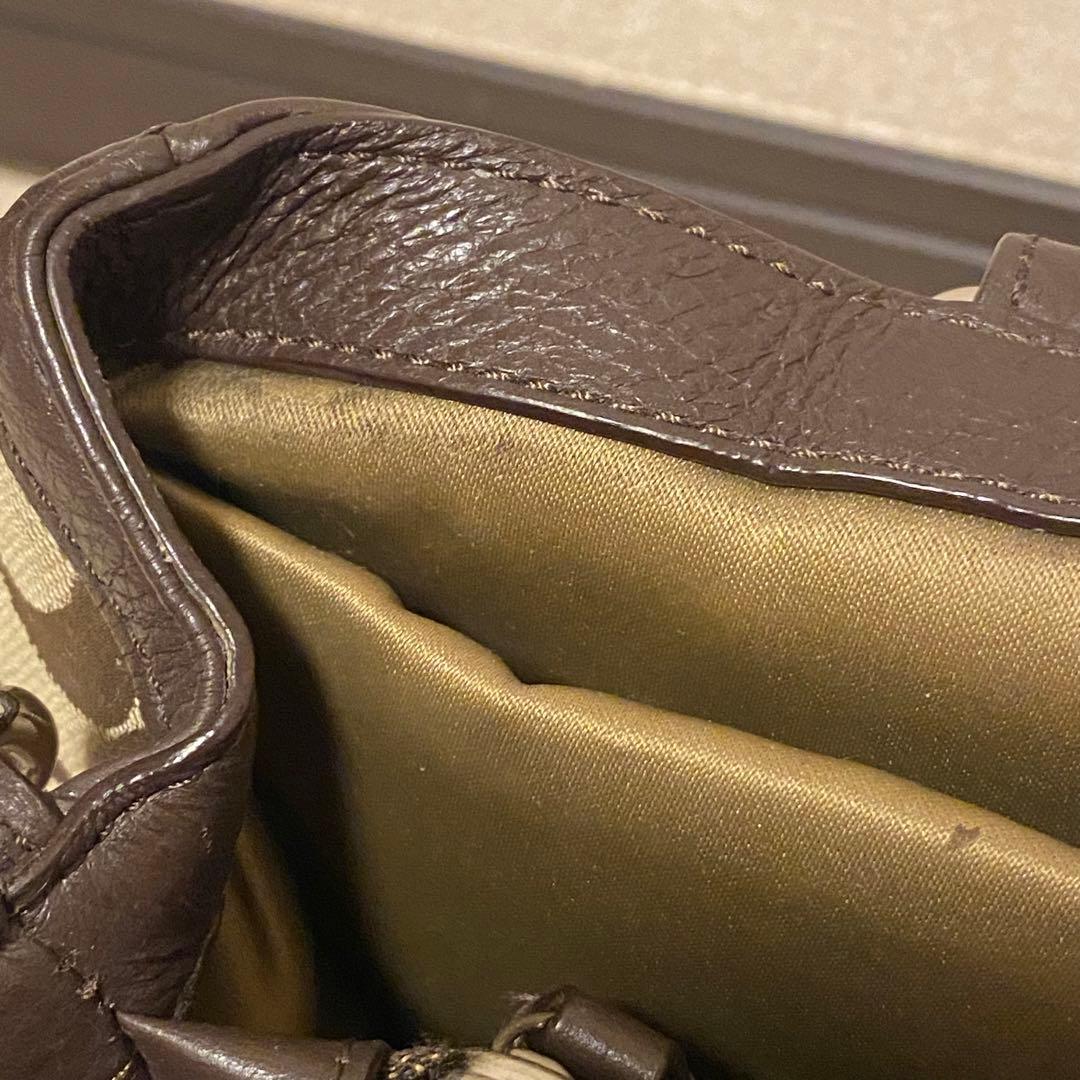 COACH　2WAYシグネチャーボストンバッグ　コーチ