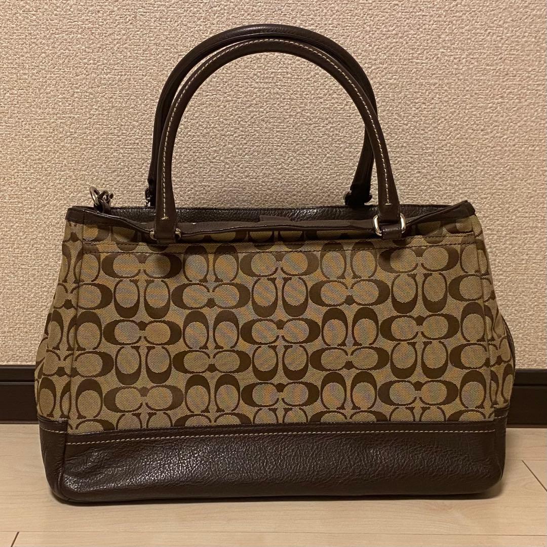 COACH　2WAYシグネチャーボストンバッグ　コーチ
