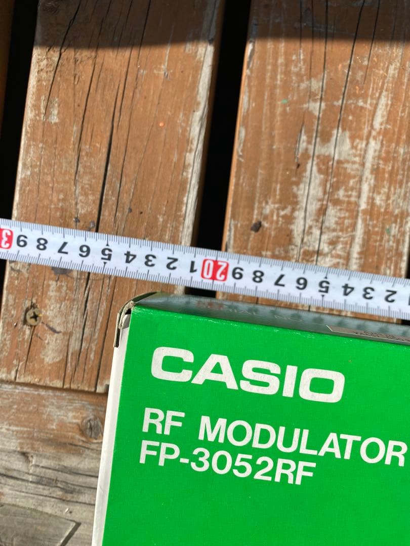 CASIO RF MODULATOR FP-3052RF（箱・保証書あり）