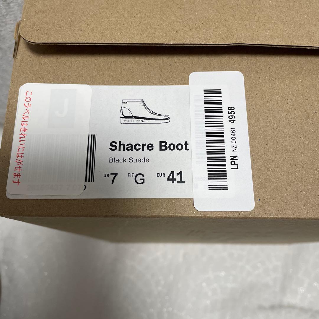 Clarks ブラック スエード