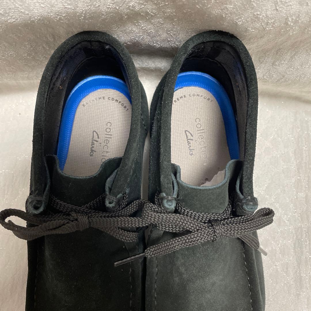 Clarks ブラック スエード