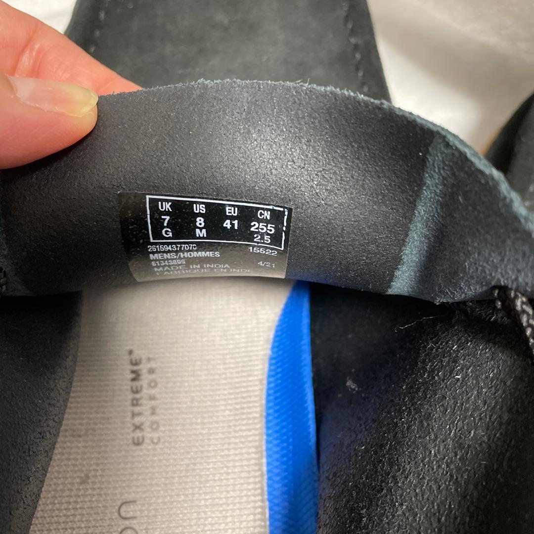 Clarks ブラック スエード