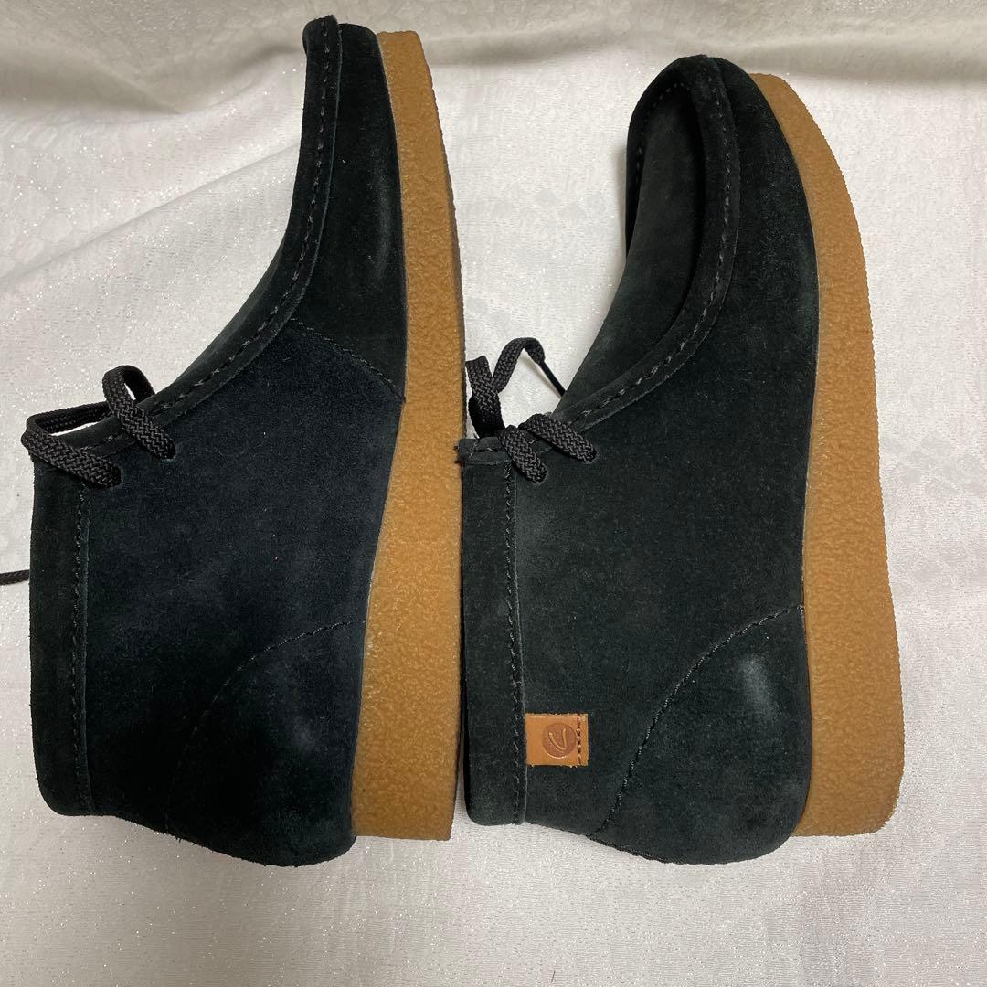 Clarks ブラック スエード