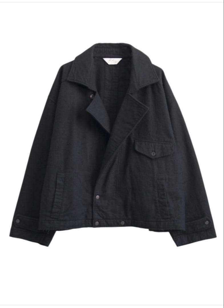 ジャケット・アウター ANCELLM PILLING WOOL DOUBLE BLOUSON
