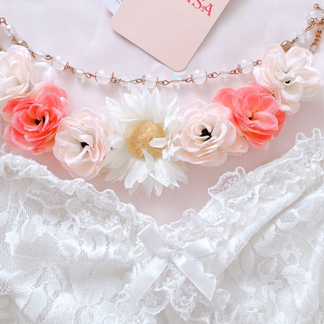 LIZLISA 姫カジ キャミソール 花 フェアリーコア フィッシュコア 平成