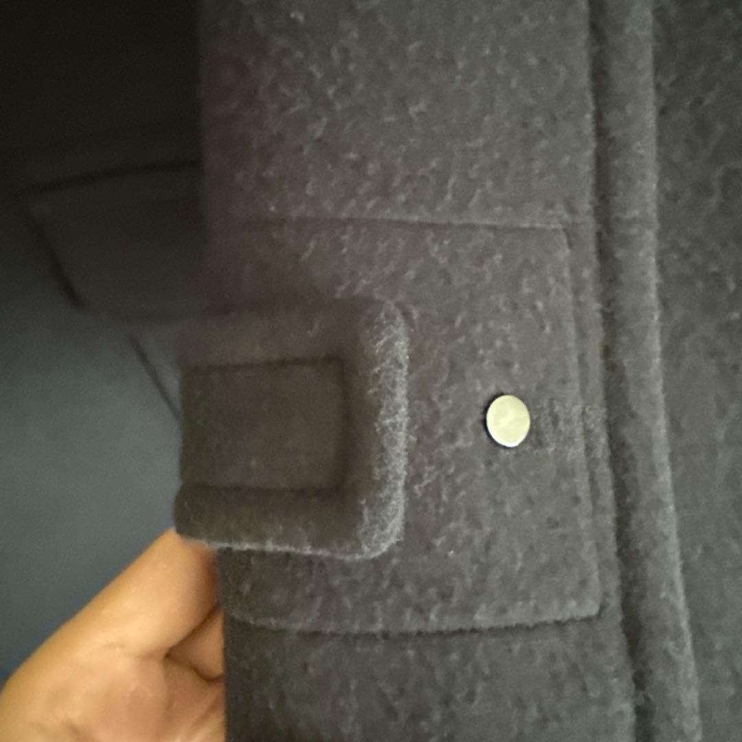 激レア　ビックサイズ　aton ダッフルコート　スーパー160s 20aw